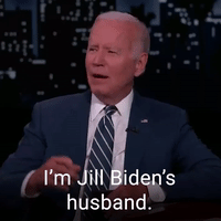 I'm Jill Biden's husband.