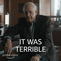 Oh Yeah It Was Terrible GIF by Amazon Prime Video