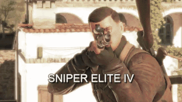 deineko headshot sniper bullettime sniper elite GIF