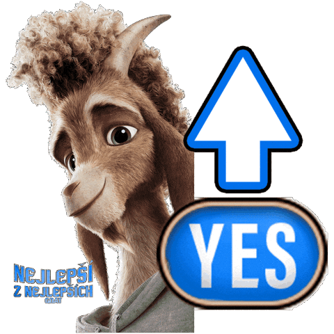 Goat Sticker by falconfilmovenovinky