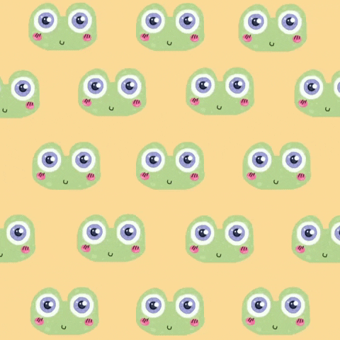 Frog Pattern GIF