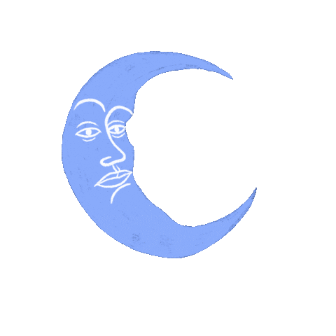 Moon Sticker