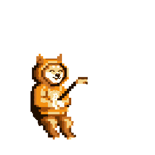 Campfire Dog Army Sticker by $DOG