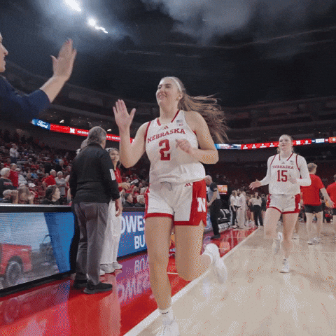 Womens Basketball Nebraska GIF by Huskers