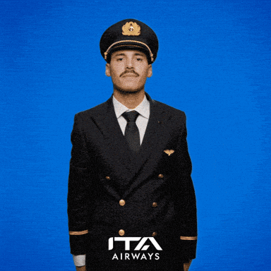 Travel Hello GIF by ITA Airways
