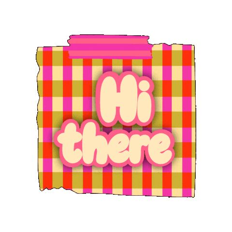 Hithere Hello Sticker