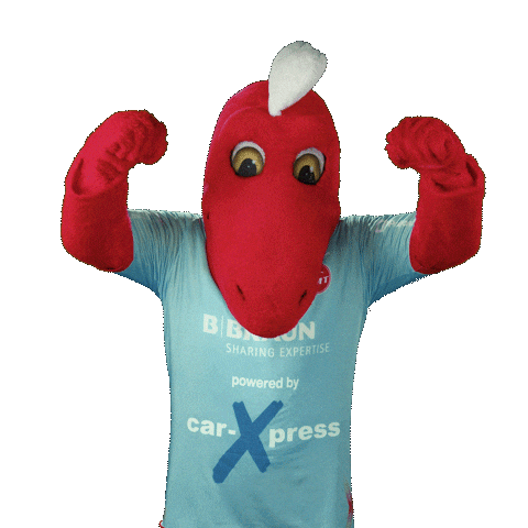 Mtmelsungen Henner Mt Hbl Handball Masskottchen Sticker by MT Melsungen