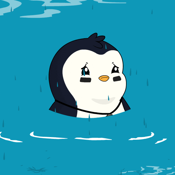 Sad Save Me GIF by Pudgy Penguins