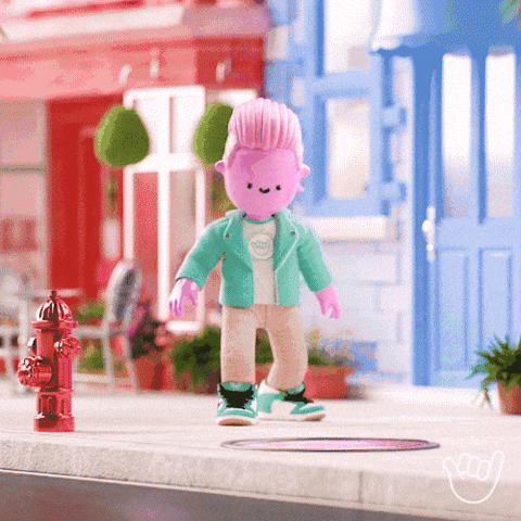 Pink Bubble GIF by Good Vibes Club
