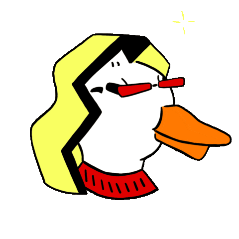 Wink Punk Sticker