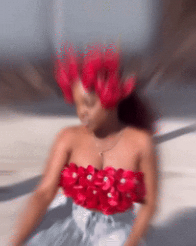 Black Queen Rose GIF