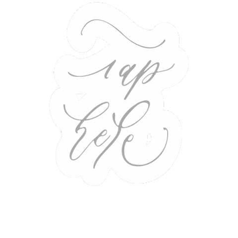 Tap Calligraphy Sticker