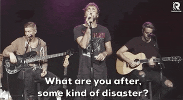 All Time Low Singing GIF by Audacy