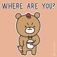 Where Are You Bear GIF by Simian Reflux