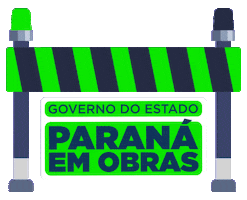 Paraná Em Obras Sticker by Governo do Estado do Paraná