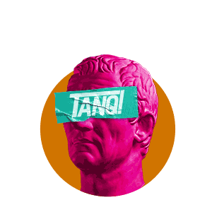 Pense Tanq Sticker