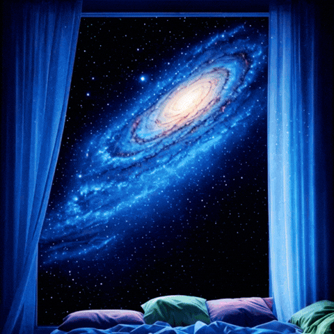 Good Night Space GIF