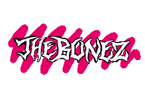 Jesse Bonez Sticker by ASF brush