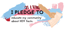 Community Pledge Sticker by Let's Stop HIV Together