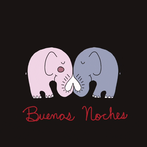 I Love You Elephant GIF by My Doodles Atalier