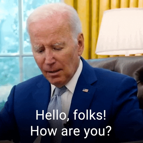 Joe Biden Hello GIF by The Democrats