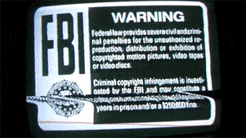 Fbi Warning Vhs GIF