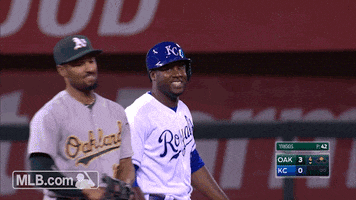 Rock On Smiles GIF by MLB