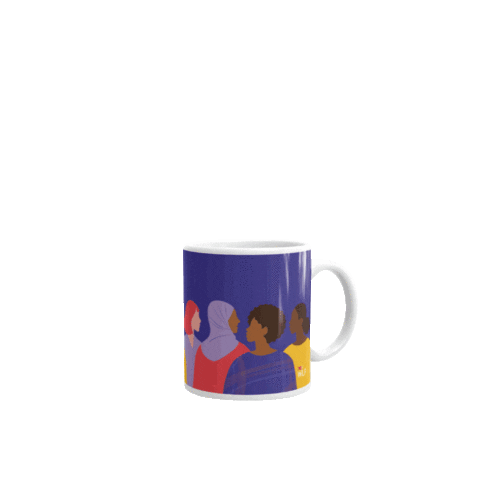 Mug Sticker by Forwardwlf