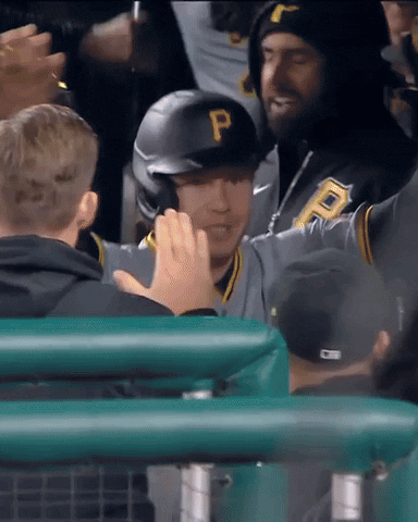 Happy Sport GIF by Pittsburgh Pirates
