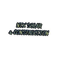 NTX Solar and Construction Sticker