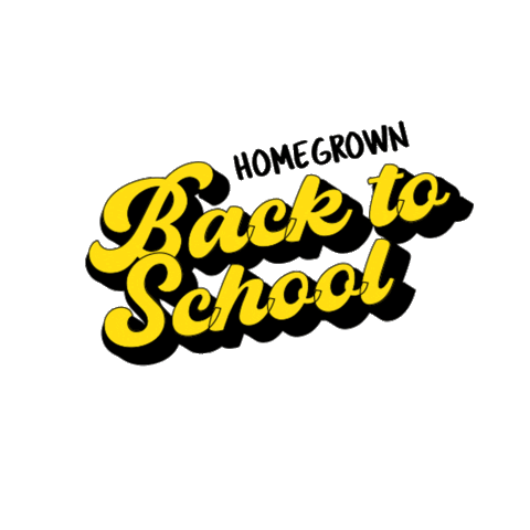 Back To School 90S Sticker by Homegrown