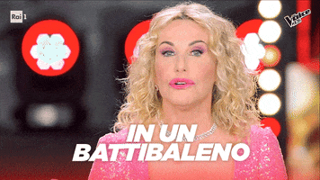 Antonella Clerici GIF by The Voice of Italy
