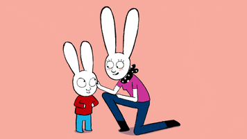 Valentines Day Cartoon GIF by Simon Super Rabbit