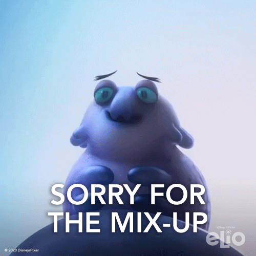 Sorry GIF by Disney Pixar