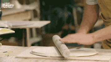 Kitchen Rolling GIF by The Great Pottery Throw Down