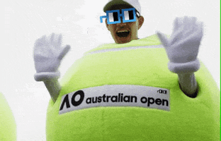 Happy Australian Open GIF by nounish ⌐◨-◨
