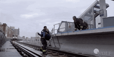 Chicago Fire Train GIF by Wolf Entertainment