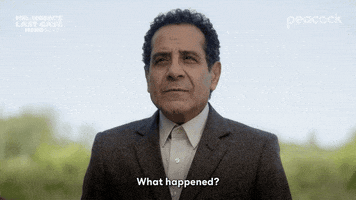 Whats Going On Question GIF by Peacock