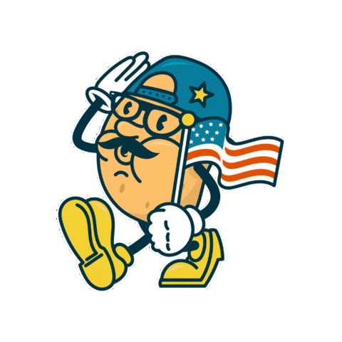 Mister Tater Sticker