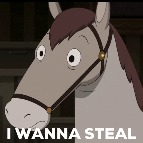 Horse Fred GIF