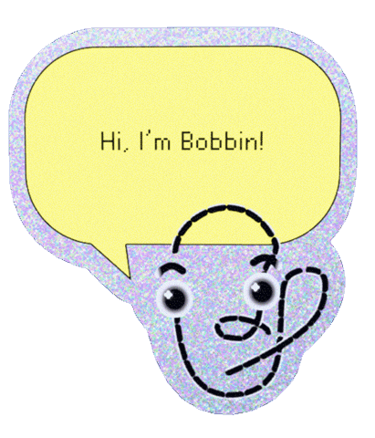 Bobbin Sticker