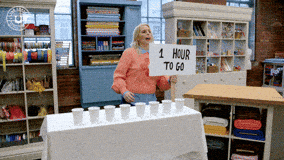 Hurry Up Running GIF by The Great British Sewing Bee