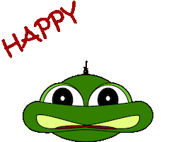 New Year Frog Sticker