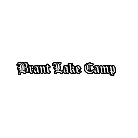 Brant Lake Camp Sticker