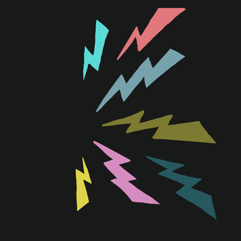 Lightning Bolt Flash GIF