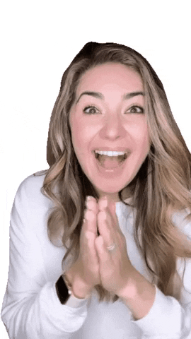 Excited Clapping GIF by elevatewithcandice