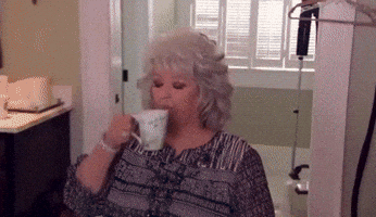 Paula Deen Surprise GIF