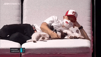 Relaxed On The Couch GIF by Tennis TV