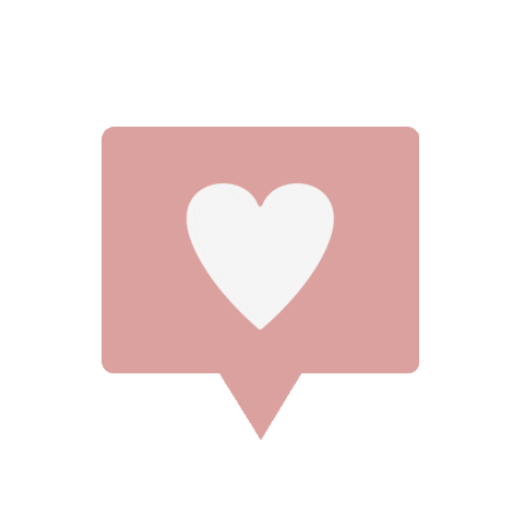 Heart Like Sticker by I AM Designs