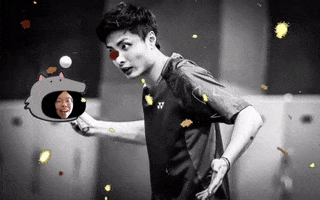 Badminton Yuqi GIF